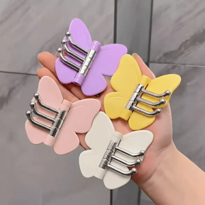 4PCS Butterfly Swivel Wall Hook