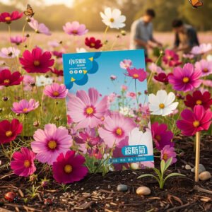 1 প্যাকেট Mix Color Cosmos Flower বীজ 300tk