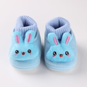 Cartoon Baby Blue Shoes 0-12 Months